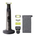 Philips Norelco - OneBlade Pro 360, Face & Body Hybrid Electric Trimmer and Shaver - Chrome