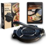 Tortillada – Premium Tortilla Pres Dökme Demir Tarif E-Kitabı ile birlikte (25cm)