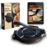 Tortillada – Premium Tortilla Pres Dökme Demir Tarif E-Kitabı ile birlikte (25cm)