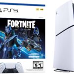 Sony - PlayStation 5 Slim Console - Fortnite Cobalt Star Bundle - White