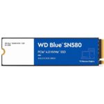 Western Digital 1TB WD Mavi SN580 NVMe Dahili Katı Hal Sürücüsü SSD - Gen4 x4 PCIe 16Gb/s, M.2 2280, 4.150 MB/s'ye kadar - WDS100T3B0E