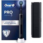 Oral-B Pro3-3500 Şarj Edilebilir Diş Fırçası Siyah (Seyahat Kabı Hediyeli)