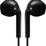 JVC - Wired Earbud with Microphone and Remote - Black