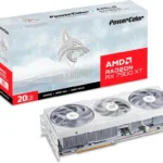 بطاقة رسومات كاملة من صندوق PowerColor hellhude الطيفي أبيض AMD Radeon RX 7900XT