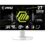 MSI 27" MAG 274URFW Gaming Monitör, UHD, 16:9, Flat, Rapid IPS, 160Hz, 0.5ms GTG, Freesync Premium, Beyaz