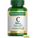 Nature’s Bounty Vitamin C, Supports a Healthy Immune System, Vitamin Supplement, 500mg, 250 Tablets