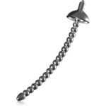 Stainless Steel Penis Plugs,Urethral Sound Male Dilator Metal Urethral Plug Urethral Sounds Beads Masturbation Rod Sex Toys (8mm)