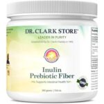 Dr. Clark Inulin Powder (FOS) – Prebiotic Soluble Fiber for Gut Health, 300g – Supports Digestive Health & Regularity