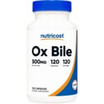 Nutricost Ox Bile Capsules 500mg Per Serving (120 Capsules) - Gluten Free & Non-GMO