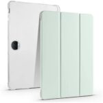 MUDASANQI Huawei Honor Magic Pad 2 12,3 inç ile Uyumlu Akıllı Kılıf, Otomatik Uyanma/Uyuma özelliğine sahip TPU İnce Kılıf, Kalem Tutuculu Darbeye Dayanıklı Kılıf Şeffaf Arka Kabuk (Nane Yeşili)
