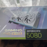 MSI NVIDIA GEFORCE RTX 5080 WHITE OVERCLOCKED ON HAND