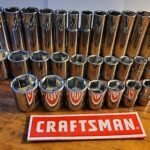 CRAFTSMAN  29 pc Short & Deep 3/8 SAE METRIC 6pt ratchet wrench socket set