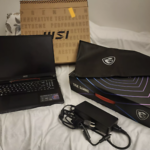 MSI Raider GE78HX 13VG Gaming Laptop - 17", Dark Grey, Barely used