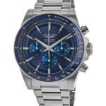 New Longines Conquest Automatic Chronograph Blue Men's Watch L3.835.4.92.6