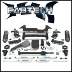Fabtech 6" Front Performance Lift Kit w/Shocks fits 2003-2008 Hummer H2 SUV/SUT
