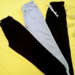 Eşofman Altı 3 Renk Siyah, Griy, Lacivert