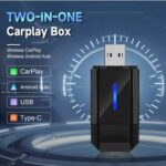 Kablosuz Car Play Adaptörü Apple Ve Android Cihazlar Için, Wireless Carplay Çevirici