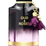 AHMED Oud & Roses 60mL Unisex Oriental Perfume for Men and Women a Woody Floral Oriental Fragrance with Oudh (Frankincense) and Rose Accords