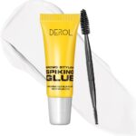 Brow Styling Spiking Glue - 2PCS Clear Eyebrow Setting Gel - Suitable for Salon & Home Makeup Use