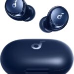soundcore by Anker Space A40 Adaptive Active Noise Cancelling Wireless Earbuds, Reduce Noise by Up to 98%, Ultra Long 50H Playtime, Hi-Res Sound, App Customization, Wireless Charge (Renewed)