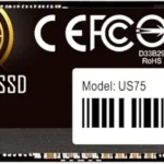 Silicon Power 4TB US75 Nvme PCIe Gen4 M.2 2280 SSD R/W Up to 7,000/6,500 MB/s, Compatible with PlayStation 5 (SP04KGBP44US7505)