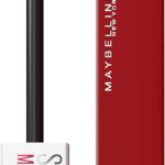 Maybelline Super Stay Matte Ink Liquid Lipstick Makeup, Long Lasting High Impact Color, Up to 16H Wear, Exhilarator, Ruby Red, 1 Count