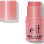 e.l.f. Monochromatic Multi Stick, Luxuriously Creamy & Blendable Color, For Eyes, Lips & Cheeks, Dazzling Peony, 0.17 Oz