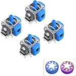 AKNES TMR Electromagnetic Joystick Replacement for DualSense PS5 Controller, Anti-Drift Stick Repair Accessories for Playstation 5 Controller - 2 Pairs