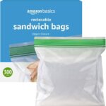 Amazon Basics Sandwich Storage Bags, 300 Count (Previously Solimo)