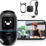 【70mai Dash Cam Omni X200+4GHardwire Kit UP 05】LTE Support, 360° Rotating, Superior Night Vision,Built-in 32GB eMMC Storage, Time-Lapse Recording, 24H Parking Mode, AI Motion Detection, 1080P Full HD