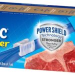 Ziploc Quart Food Storage Freezer Slider Bags, Power Shield Technology for More Durability, 34 Count