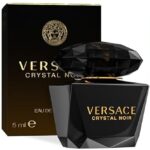 Versace Perfume for Women Set of 3 Mini, Bright Crystal, Crystal Noir, Bright Crystal Absolu, Perfume for Women Fragrance Sampler Set Designer Womens Samples (3 Count, 0.17 oz)