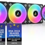 ARCTIC Liquid Freezer III 360 A-RGB - CPU AIO Water Cooler, Water Cooling PC, Intel & AMD, Efficient PWM-Controlled Pump, Fan: 200–2000 RPM, LGA1851 and LGA1700 Contact Frame - Black