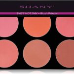 SHANY The Masterpiece 6 Colors Large Makeup Blush Palette - SHE'S NOT SHY