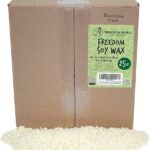 Freedom Soy Wax Beads for Candle Making - Natural Candle Making Supplies - Paraffin-Free, Beeswax-Free Candle Wax for Container Candles, Tealights and Wax Melts, 25 lbs