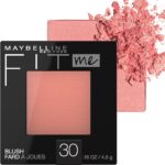 Maybelline Fit Me Powder Blush, Lightweight, Smooth, Blendable, Long-lasting All-Day Face Enhancing Makeup Color, Rose, 1 Count