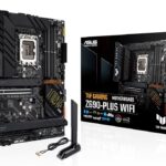 ASUS TUF Gaming Z690-Plus LGA 1700(Intel12th Gen) ATX Motherboard(PCIe 5.0,DDR5,4xNVMe SSD,14+2 Power Stages,WiFi 6,2.5Gb LAN,Front USB 3.2 Gen 2 Type-C Ports,Thunderbolt 4)