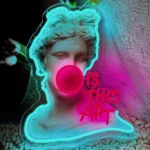 This is Art Led Neon Lights Sign Artwork Home Bedroom Living Room Studio Bar Space Party Super Cool Scene Lights Wall Decoratio
