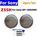 2pcs/lot New Z55H For ZeniPower replacement CP1254 1254 for Sony WF-1000XM4 XM4 Bluetooth Headset Battery 3.85V 75mAh Z55H