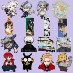 بارد المينا دبوس انمي ياباني التلبيب دبابيس للملابس شارات الجينز على ظهره الأزياء والمجوهرات اكسسوارات المشجعين الهدايا