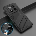 درع Funda لهاتف Redmi نوت 14 برو 5G حافظة حامل مغناطيسي حافظة هاتف لهاتف Redmy نوت 14 نوت 14 برو بلس 5G غطاء خلفي صلب من البولي كربونات