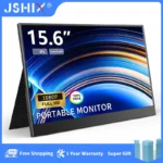 JSHIX 14 15.6 Inch Portable Monitor 1080P Full HD IPS Second Monitor for Gaming Laptop Ps4 Switch Xbox Display with Smart Cover
