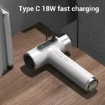 Cordless Hair Dryer 300W 100000RPM USB Rechargeable 9 Wind Speeds 3 Adjustable Temperature Portable Blow Dryer for Dormitory