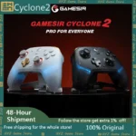 GameSir Cyclone 2 Wireless Bluetooth Gaming Controllers TMR Sticks Hall Effect For PC/NS/Android/IOS Gaming Gamepads Custom