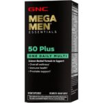 GNC Mega Men 50 Plus Multivitamin | Heart Health | Prostate and Circulatory Support | 1 Daily