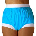 Adult Incontinence Pants/PVC Waterproof Diapers/Wide Elastic Legs/Plastic Diapers Plastic Diapers Waterproof Reusable/Unisex, Elderly Disabled