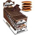 بان كيك بروتين 12 قطعة من جو فيتنس - وجبة خفيفة غنية بالبروتين، مخبوزة طازجة ولذيذة للغاية - بديل لبار البروتين مع 10 غرام من البروتين لكل فطيرة (شوكولاتة)