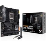 ASUS TUF Gaming Z790-Plus WiFi LGA 1700(Intel 14th,12th &13th Gen) ATX Gaming Motherboard(PCIe 5.0,DDR5,4xM.2 Slots,16+1 DrMOS,WiFi 6,2.5Gb LAN,Front USB 3.2 Gen 2 Type-C,Thunderbolt 4(USB4),Aura RGB)
