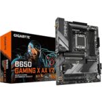 GIGABYTE B650 Gaming X AX V2 (rev. 1.0) AM5 LGA 1718 AMD B650 ATX DDR5, Triple M.2, PCIe 5.0, USB 3.2 Gen2x2 Type-C, AMD Wi-Fi 6E, Realtek 2.5GbE LAN (Renewed)