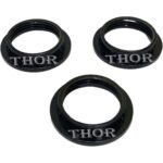 Black Bulb Holder Ring Light Shade Collar Ring Adapter Lamp Bulb Holder 3 Pieces Rustic Vintage Home Decor Gifts